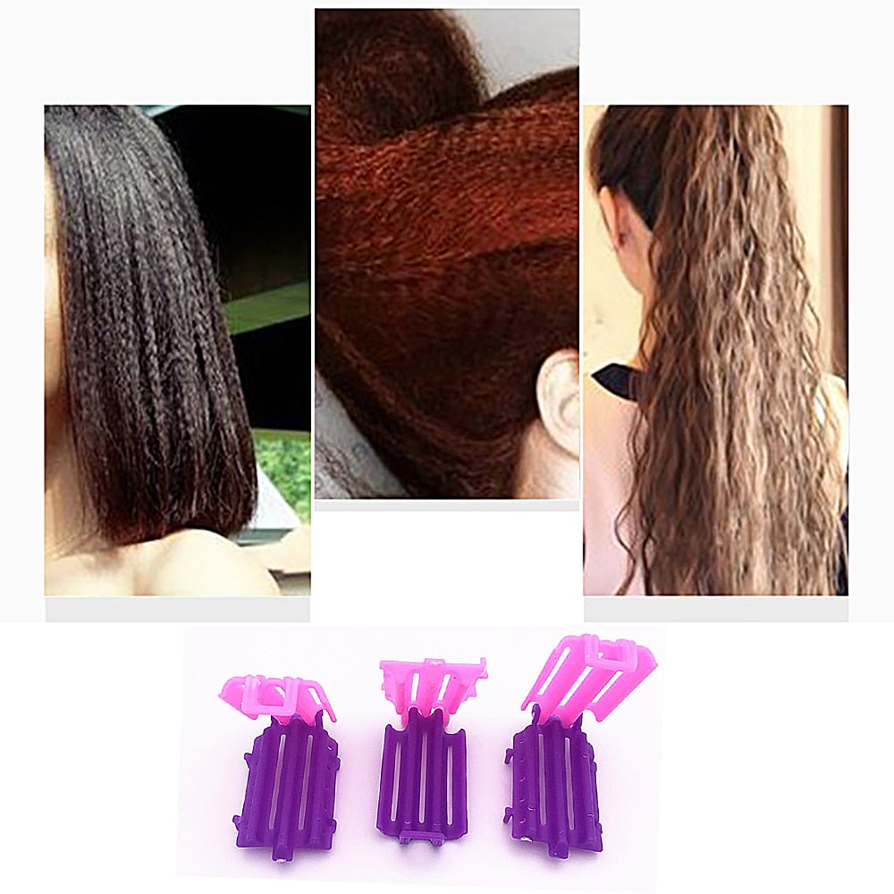 Hair Clip Wave Perm Rod Bars Corn Curler Fluffy Hair DIY Root Positioning Hairdressing Styling Tool 45 Pieces / bag - 200003593 Find Epic Store