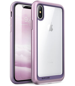 For iphone X XS Case SUPCASE UB Style Premium Hybrid Protective TPU Bumper + PC Clear Back Cover Case For iphone X Xs 5.8 inch - 380230 PC + TPU / Purple / United States Find Epic Store