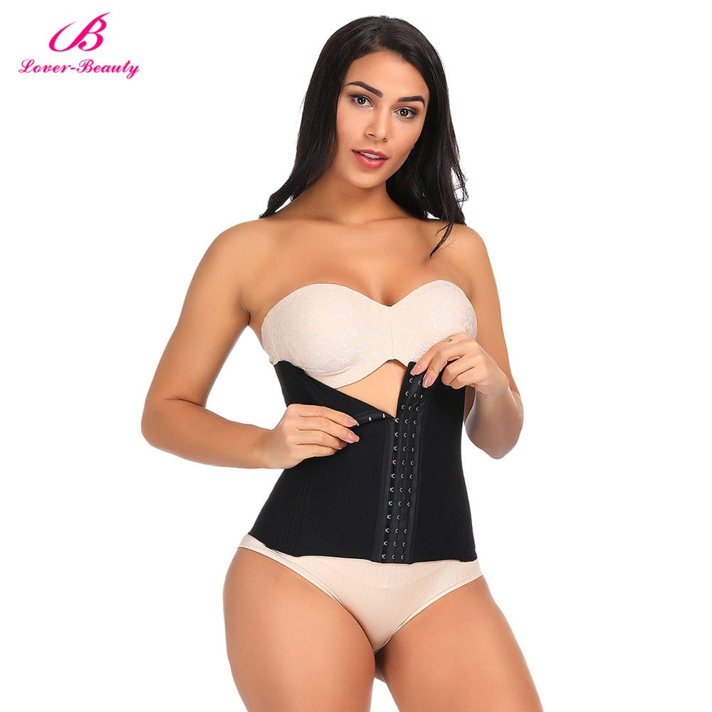 Women Waist Trainer 16 Steel Bone Waist Cincher Tummy Control Body Shaper Slimming Corset Weight Loss Shapewear - 31205 Find Epic Store