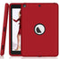 For New iPad 9.7" 2017 Case Cover, High-Impact Shock Absorbent Dual Layer Silicone+Hard PC Bumper Protective Case A1822/A1823 - 200001091 Red and Black / United States Find Epic Store