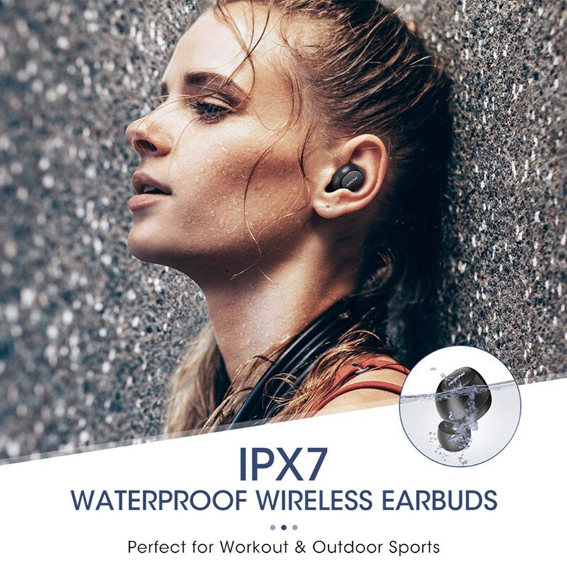 Mpow T5/M5 TWS Earphones Bluetooth 5.0 Wireless Earbuds IPX7 Waterproof Headset 36H Play Time Support Aptx TWS for Xiaomi iphone - 0 Find Epic Store
