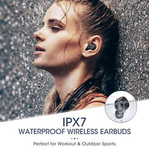 Mpow T5/M5 TWS Earphones Bluetooth 5.0 Wireless Earbuds IPX7 Waterproof Headset 36H Play Time Support Aptx TWS for Xiaomi iphone - 0 Find Epic Store