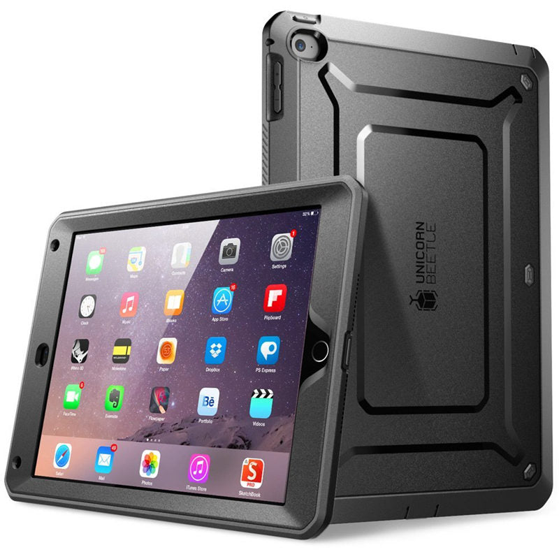 iPad Air 2 Case Pro Full-body Rugged Dual-Layer Hybrid Protective Cover with Built-in Screen Protector - 200001091 Black / United States Find Epic Store