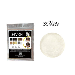 Sevich 100g hair loss product hair building fibers keratin bald to thicken extension in 30 second concealer powder for unsex - 200001174 United States / white Find Epic Store