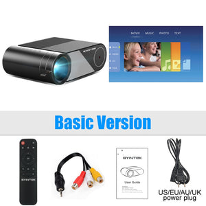 BYINTEK K9 Mini 720P 1080P LED Portable Micro Home Theater Projector Beamer(Optional Multi-Screen For iPhone iPad Phone Tablet) - 2107 United States / K9 Basic Version Find Epic Store