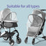 Baby Accessories Stroller Accessories Baby Stroller Mosquito Bug Net Insect Netting Cover Safe Infants Protection Mesh - 150106 Find Epic Store