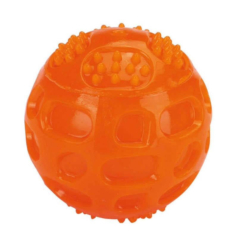 Pet Dog Toys Molar Bite-resistant Ball Dog Toy Interactive Rubber Chew Toys Squeak Training Durable Playing Balls For Dogs - 200003723 Find Epic Store
