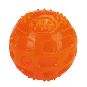 Pet Dog Toys Molar Bite-resistant Ball Dog Toy Interactive Rubber Chew Toys Squeak Training Durable Playing Balls For Dogs - 200003723 Find Epic Store