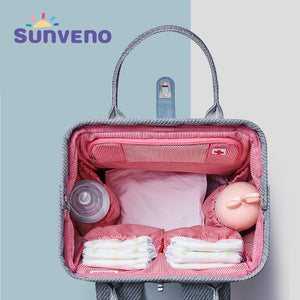 New Diaper Bag Backpack Large Capacity Waterproof Nappy Bag Kits Mummy Maternity Travel Backpack Nursing Handbag - 100001871 Find Epic Store