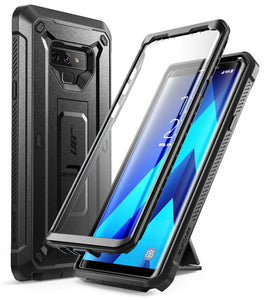 For Samsung Galaxy Note 9 Case UB Pro Full-Body Rugged Holster Cover with Built-in Screen Protector & Kickstand - 380230 PC + TPU / Black / United States Find Epic Store