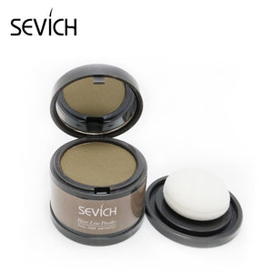 Sevich Makeup Hair Line Shadow Powder Eyebrow Powder Extract Easy to Wear Make Up neat symmetry hairline with Mirror Puff Fibers - 200001174 United States / light coffee Find Epic Store