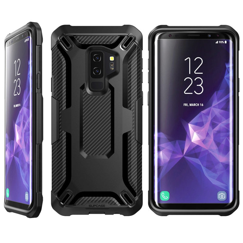 Samsung Galaxy S9 Plus Case - TPU + Tough Polycarbonate Premium Hybrid Protective Case Back Cover - 380230 Find Epic Store