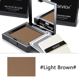 Sevich 3 Color Hair Shadow Powder Waterproof Hair Shadow Trimming Powder Hair Line Edge Control Powder Hairline Modified Repair - 200001174 United States / Light brown Find Epic Store