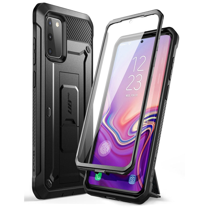 For Samsung Galaxy S20 FE Case (2020 Release) UB Pro Full-Body Holster Cover WITH Built-in Screen Protector & Kickstand - 380230 PC + TPU / Black / United States Find Epic Store