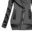 Long Sleeve Solid Color Jacket with Zipper Pockets - 200000801 Find Epic Store