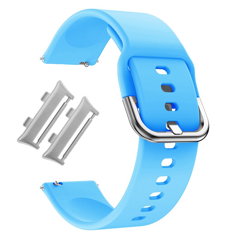 41mm 46mm Watch band for OPPO Watch Soft Silicone Sport Bracelet for OPPO Watch Band 46mm TPU Strap Colorful Wrist Strap 46mm - 200000127 United States / Sky blue / 41mm Find Epic Store