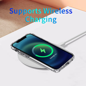 Transparent Case For iPhone 12 Pro Max Magnetic Clear Back Cover Wireless Charger Case Shockproof For iPhone 12 Mini Phone Cases - 380230 Find Epic Store