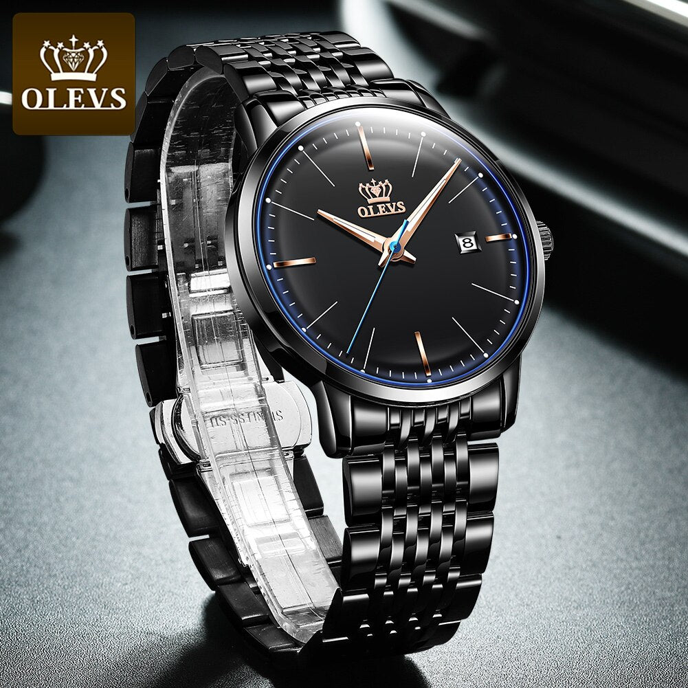 OLEVS New Fashion Automatic Stainless Steel Luxury Watch - 200033142 Find Epic Store