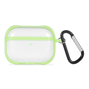 Case for AirPods Pro Case Transparent Cases Keychain Earphone Accessories [Fingerprint Resistant Matte Surface] for AirPods Case - 200001619 United States / green Find Epic Store