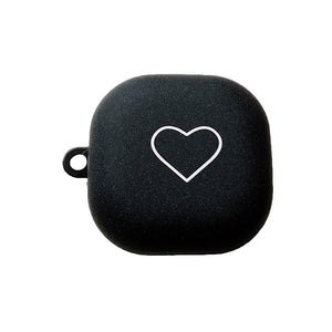 For Samsung buds live Case sleeve Cute brief love pink black matte hard shell PC for Samsung Galaxy Buds live earphone protector - 200001619 United States / black Find Epic Store