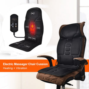 Electric Massage Car Cushion Massage Chair Mat Portable Massager Cushion Home Infrared Heating Back Vibrator Massage Pads - 201221711 Find Epic Store