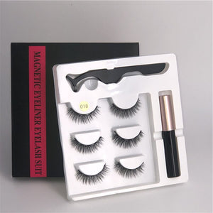 3 Pairs of Five Magnet Eyelashes - 201222921 018 / United States Find Epic Store