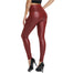 Black PU Leather Skinny High Waist Pants - 200000614 Find Epic Store