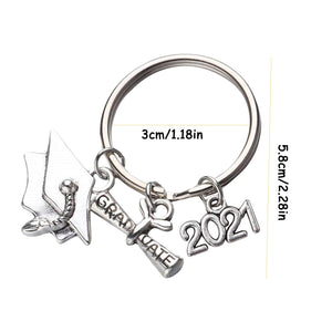 Popular Key Chain Unisex Class Of 2021 School Keychain Keyring Memorial Graduation Gift Stainless Steel Multifunction Carry Bag - 200000174 Find Epic Store