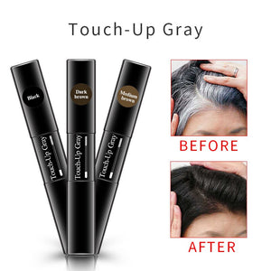 Hair Color Brush And Comb DIY Hair Color Wax Mascara Temporary Hair Dye Cream 2 in 1 Grey White Hair Cover Up 5 Seconds - 200001173 Find Epic Store