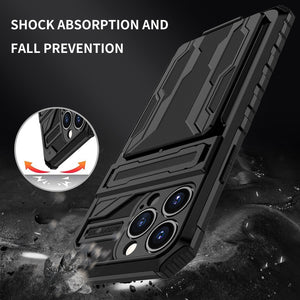 For iPhone 13 12 11 Pro Case Wallet 3-Card Flip Cover Credit Card Holder Slot Back Pocket Dual Layer Protective Hybrid Hard Case - 380230 Find Epic Store