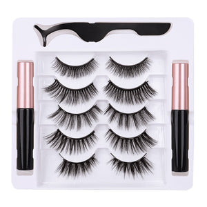 Magnetic Eyelash Eyeliner Set - 201222921 5 Pairs / United States Find Epic Store