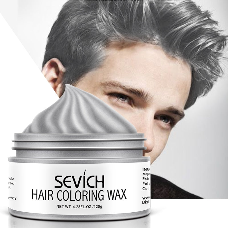 9 Color Temporary Hair Color Wax Unisex One-time Hair Color Gel Molding Paste Dye cream Hair Coloring Styling DIY Mud - 200001173 Find Epic Store