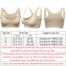 Women's Back Support Posture Corrector Full Coverage No Padded Slim Wireless Tops Chest Lifter Breast Shapewear Front Closure - 31205 Find Epic Store