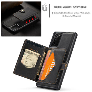Retro Leather Magnetic Detachable Wallet Case For Samsung Galaxy A52 A42 A32 A22 A12 A71 A51 5G Card Solt Stand Holder Cover - 380230 Find Epic Store
