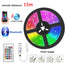 WIFI LED Strip Lights Bluetooth RGB Led light 5050 SMD 2835 Flexible 30M 25M Waterproof Tape Diode DC WIFI 24K Control+Adapter - 0 Bluetooth control / 5050 Waterproof / 5M Full set|United States Find Epic Store