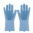 Magic Silicone Multi Purpose Washing 1Pair Gloves - Blue / China Find Epic Store