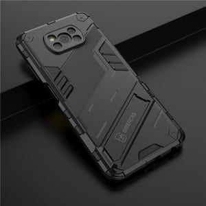 White Color Case - Armor Cyber Shockproof Case For Xiaomi Poco X3 NFC F2 Pro Mi 11 10 Lite 10T Redmi 9A 9C 9AT 9T Note 9S 10S 10 9 Pro Holder Cover - 380230 Find Epic Store