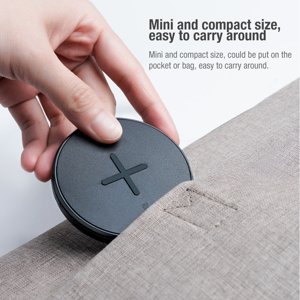 Button Fast Wireless Charging Compatible with for iPhone 11 12 Pro Max Mini For Huawei XiaoMi Samsung S21 Plus Ultra - 410204 Find Epic Store