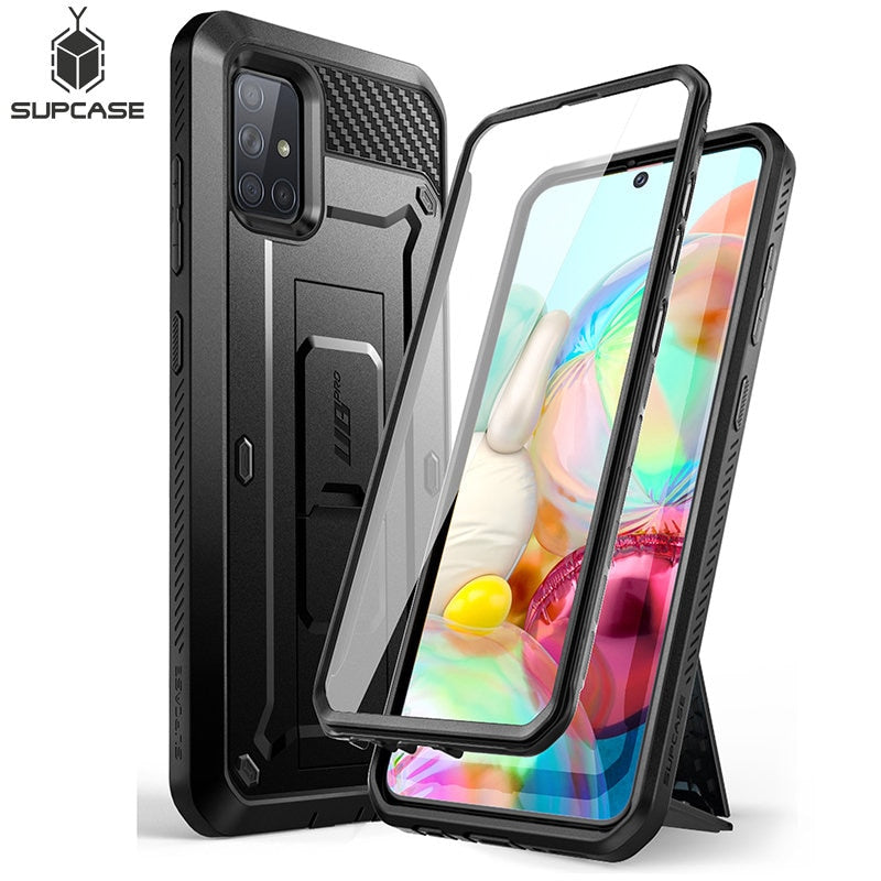 For Samsung Galaxy A71 Case (Not Fit A71 5G Series) SUPCASE UB Pro Full-Body Rugged Holster Cover with Built-in Screen Protector - 380230 Find Epic Store