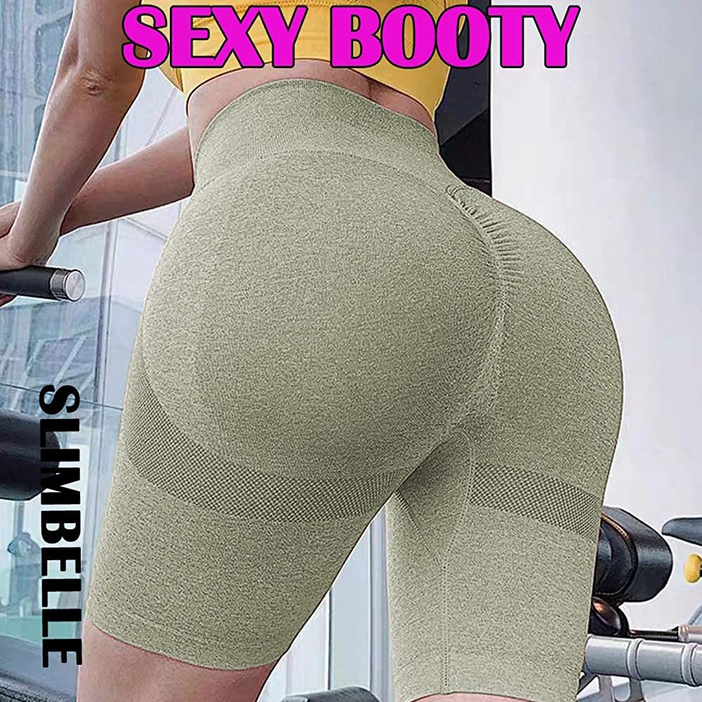 Sexy High Waist Seamless Yoga Shorts Women Gym Yoga Sports Shorts Workout Woman Push Up Buttocks Fitness Gym Shorts - 200000625 Find Epic Store