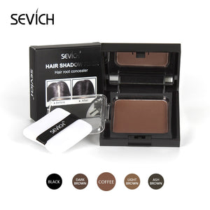 Sevich 5 Colors 12g Hair Shadow Powder Waterproof Hairline Edge Control Powder Root Cover Up Dark Brown Hair Concealer With Puff - 200001174 United States / Coffee Find Epic Store