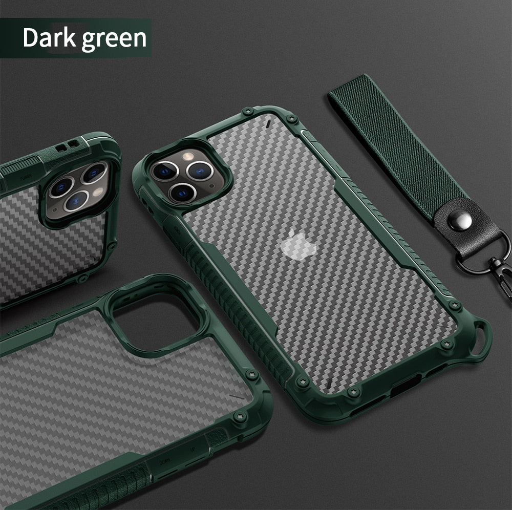 Shockproof Case For iPhone X/XR/XS/XS Max/11/11 Pro/11 Pro Max/12/12 Pro/12 Mini/12 Pro Max Wrist Strap Phone Holder Cases Cover - 380230 For iPhone X / Green / United States Find Epic Store