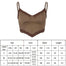 Brown Lace Cyber Y2k Crop Top - 200000790 Find Epic Store