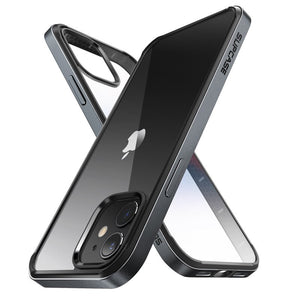 iPhone 12 Case - Slim Frame Cover with TPU Inner Bumper & Transparent Back - 380230 PC + TPU / Black / United States Find Epic Store