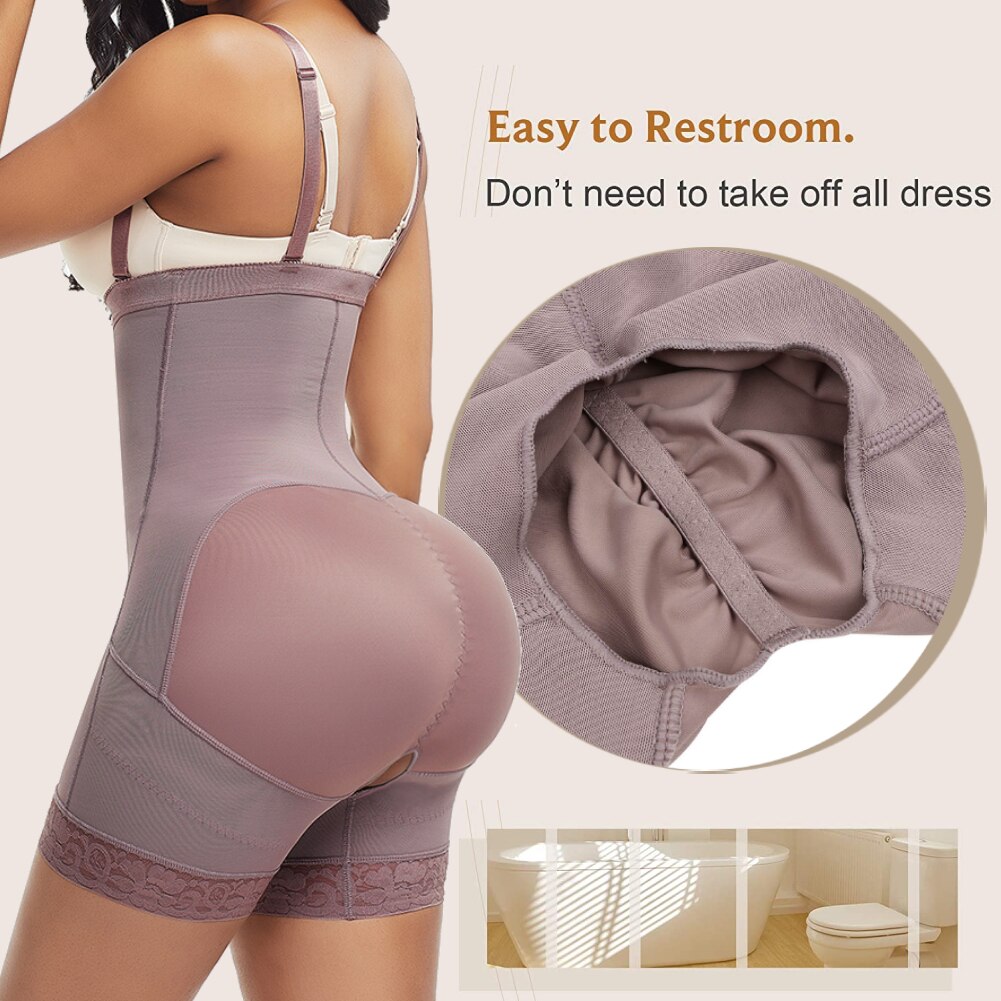 Butt Lifter Body Shaper Fajas Colombians Waist Trainer Slimming Underwear Shapewear Tummy Control Panties Postpartum Corset - 31205 Find Epic Store
