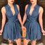 Women Sleeveless Blue Denim - 200000347 Find Epic Store