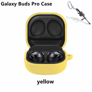 Case for Samsung Buds live/Pro Cover Shell Accessories Earphone Protector Anti-drop Shockproof Soft Silicone for Samsung Galaxy - 200001619 United States / yellow Pro Find Epic Store