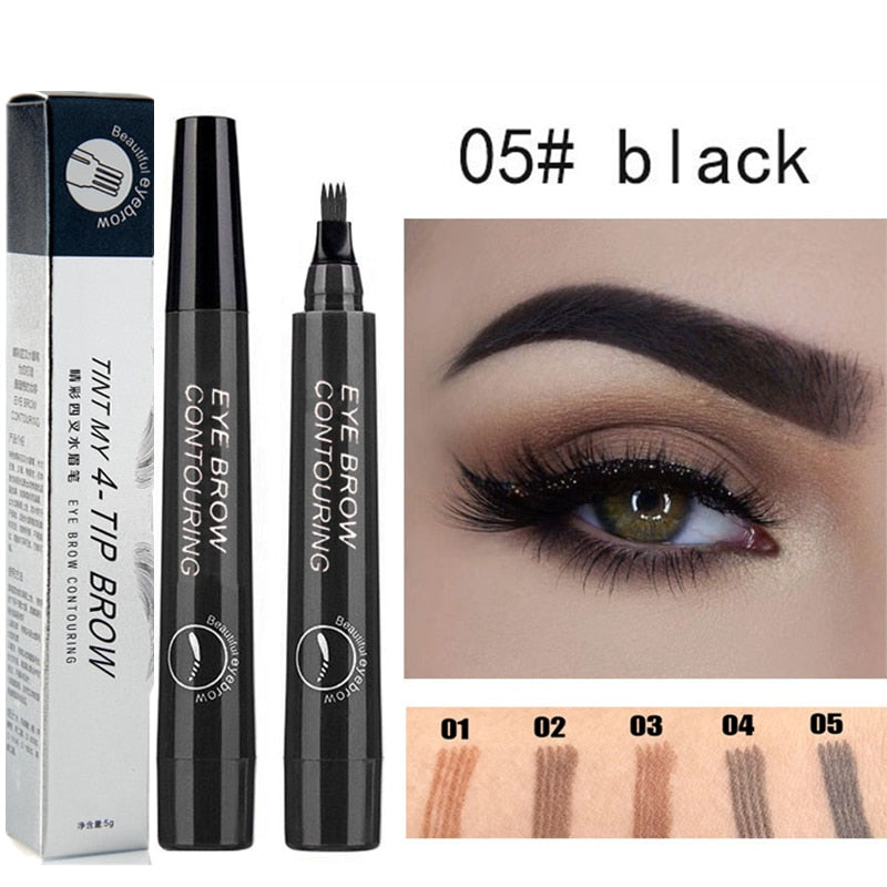5-Color Four-pronged Eyebrow Pencil - 200001132 05 / United States Find Epic Store