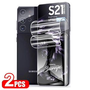 Hydrogel Film For Samsung Galaxy S21 Ultra Plus S20 FE Protective Glass S 21 S20fe S21 Ultra Note 20 Camera Len Screen Protector - 200002107 United States / 2front / For Galaxy S21 Plus Find Epic Store