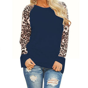 Leopard Stitching Shirt - 200000348 B / S / United States Find Epic Store
